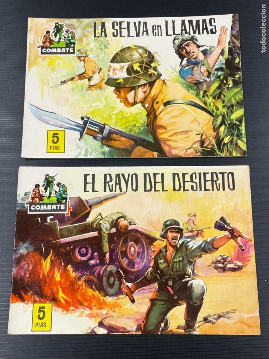 Tebeos: (A1) Combate - Colecci&oacute;n Completa 12 n&uacute;meros - Edt Ferma - Foto 3