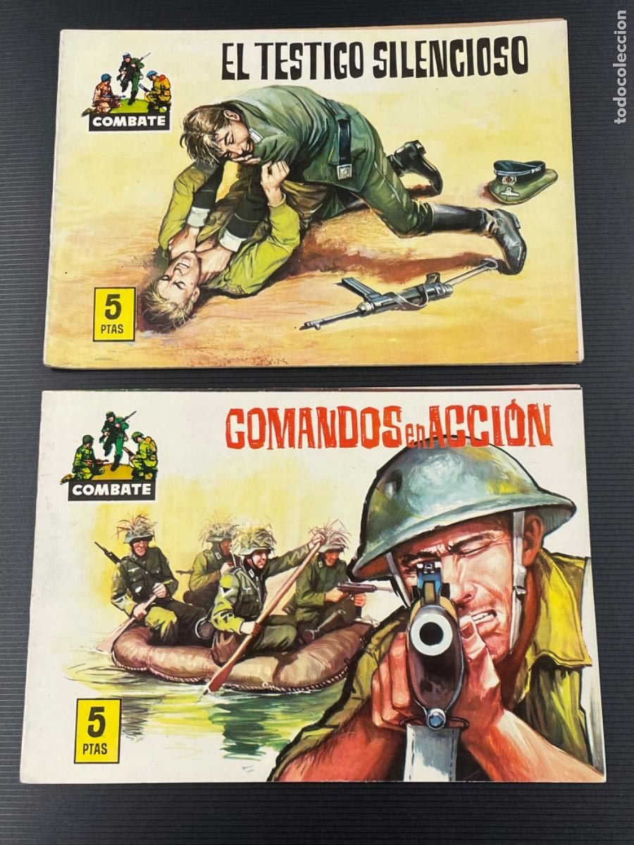 Tebeos: (A1) Combate - Colecci&oacute;n Completa 12 n&uacute;meros - Edt Ferma - Foto 6