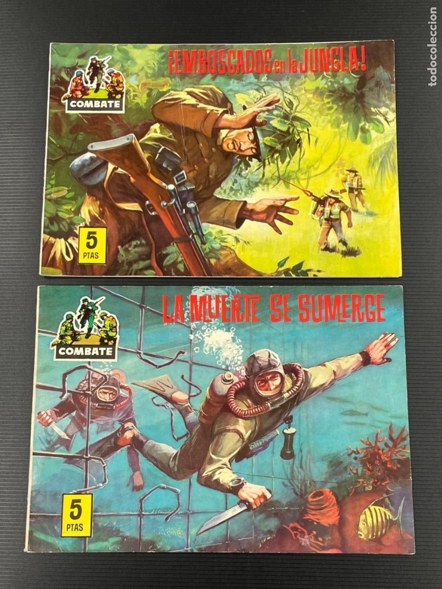Tebeos: (A1) Combate - Colecci&oacute;n Completa 12 n&uacute;meros - Edt Ferma - Foto 7
