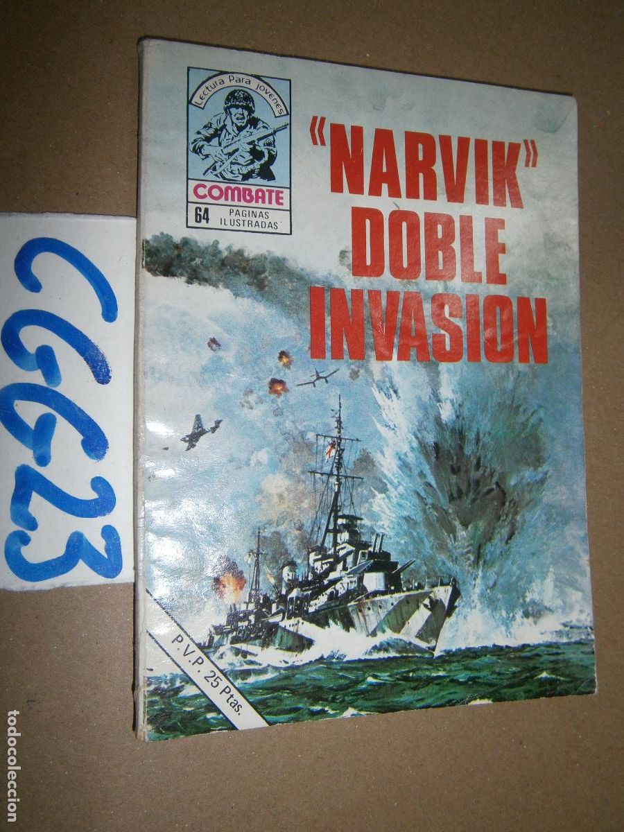 Tebeos: COMBATE - NARVIK DOBLE INVASION - Foto 1