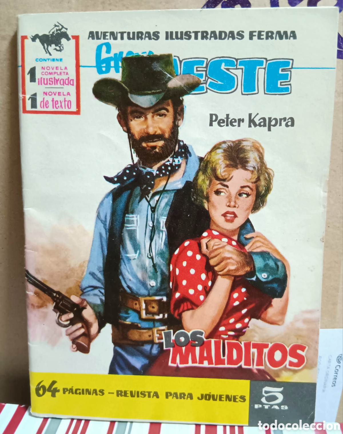 Tebeos: TEBEOS-COMICS CANDY ● GRAN OESTE 19 ● FERMA 1958 ● AA99 X0923 ● - Foto 1