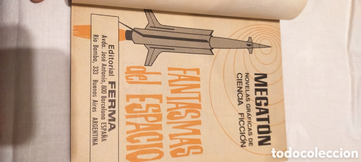Tebeos: N&deg;12 de Megat&oacute;n, editorial FERMA. BICOLOR, grapa - Foto 3