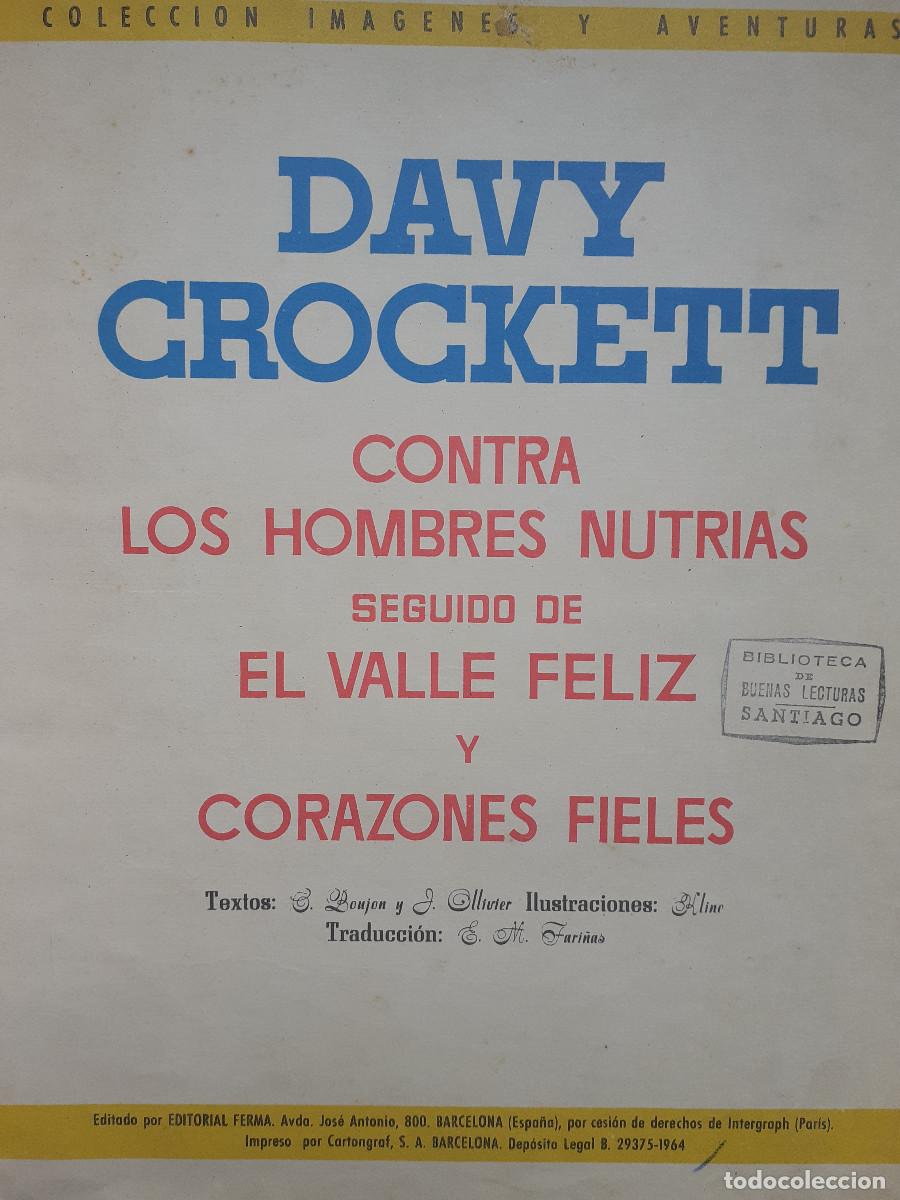 Tebeos: Davy Crockett. El H&eacute;roe de la frontera - Foto 2