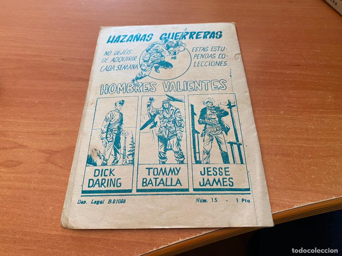 Tebeos: DICK DARING HOMBRES VALIENTES N&ordm; 15 (ORIGINAL FERMA) (COM12) - Foto 2