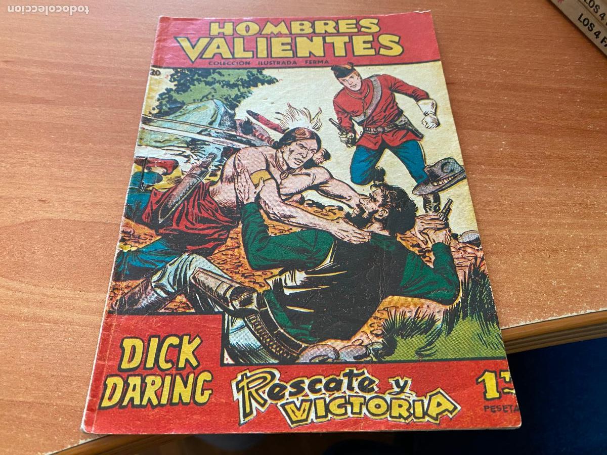 Tebeos: DICK DARING HOMBRES VALIENTES N&ordm; 20 (ORIGINAL FERMA) (COM12) - Foto 1