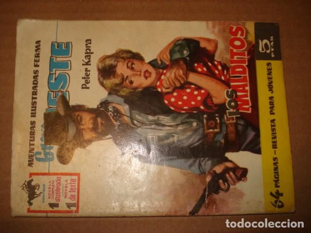 Tebeos: Gran oeste 19: los malditos, 1958, Ferma. - Foto 1