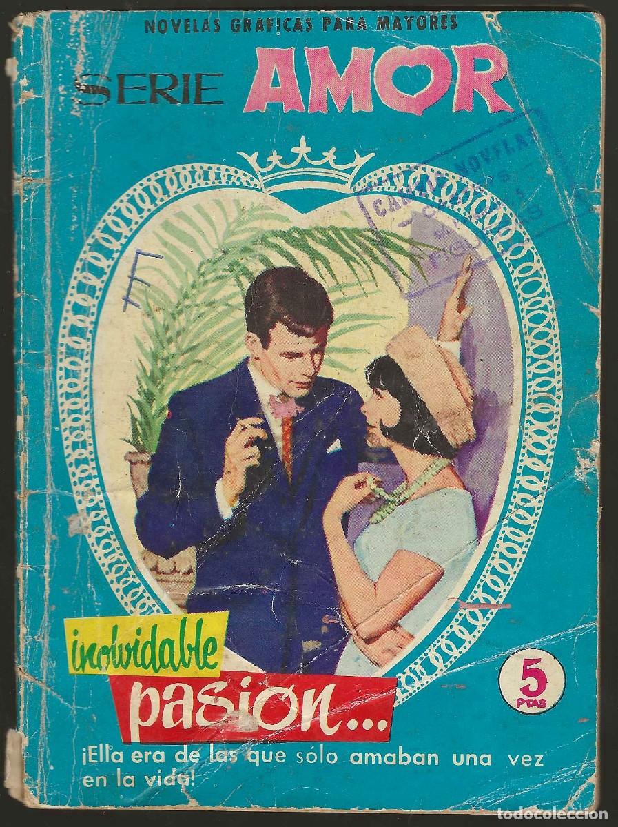 Tebeos: SERIE AMOR -- INOLVIDABLE PASI&Oacute;N - Foto 1