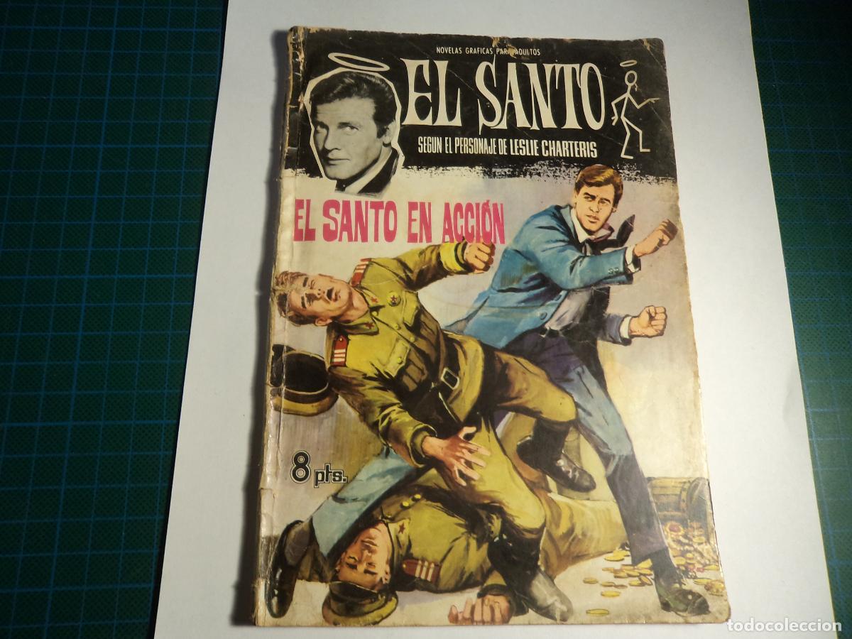 Tebeos: El Santo. N&ordm; 5. El Santo en accion. Ferma. - Foto 1