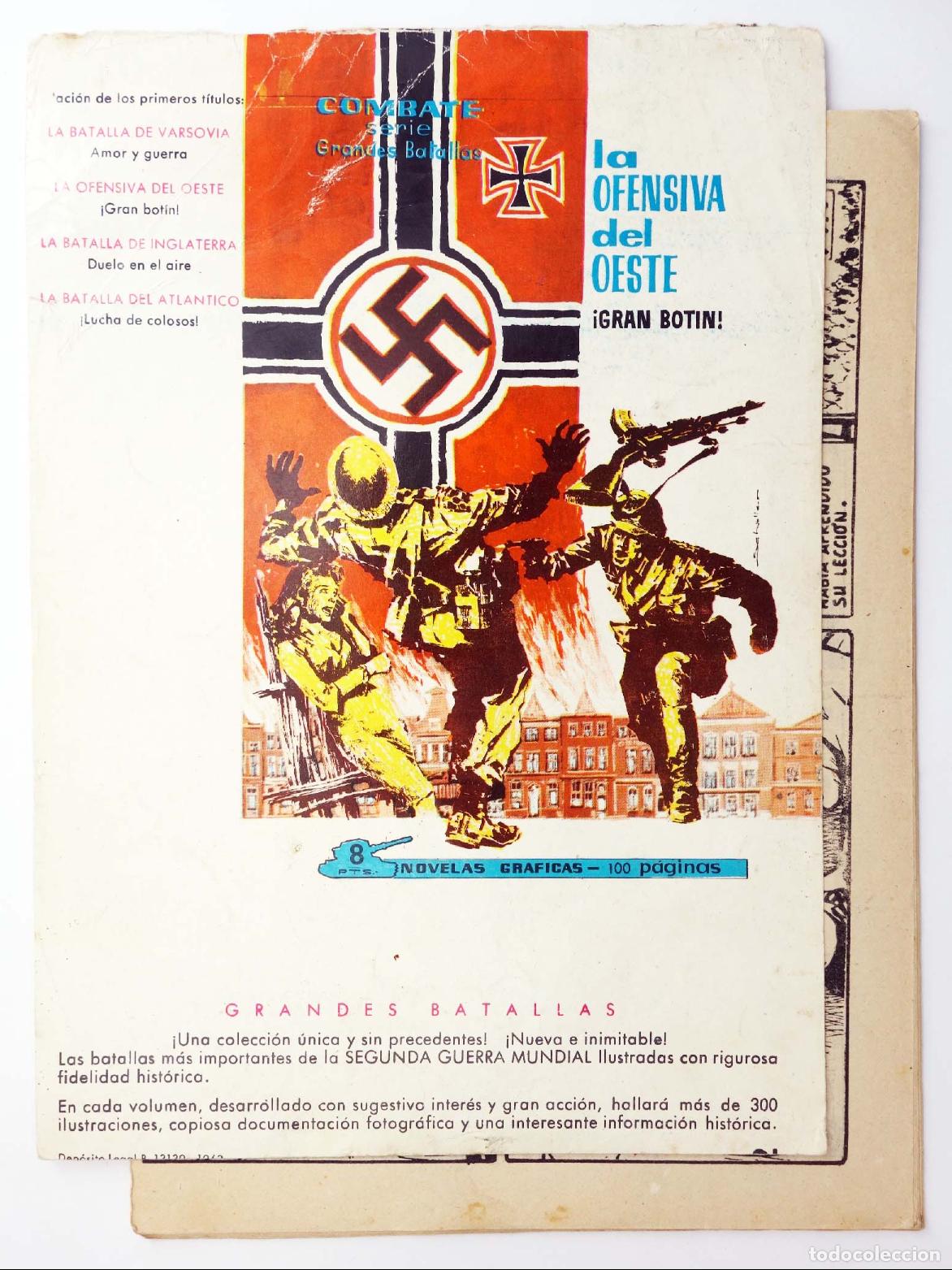 Tebeos: COMBATE 2. SU &Uacute;LTIMA GESTA. Ferma, 1963 - Foto 2