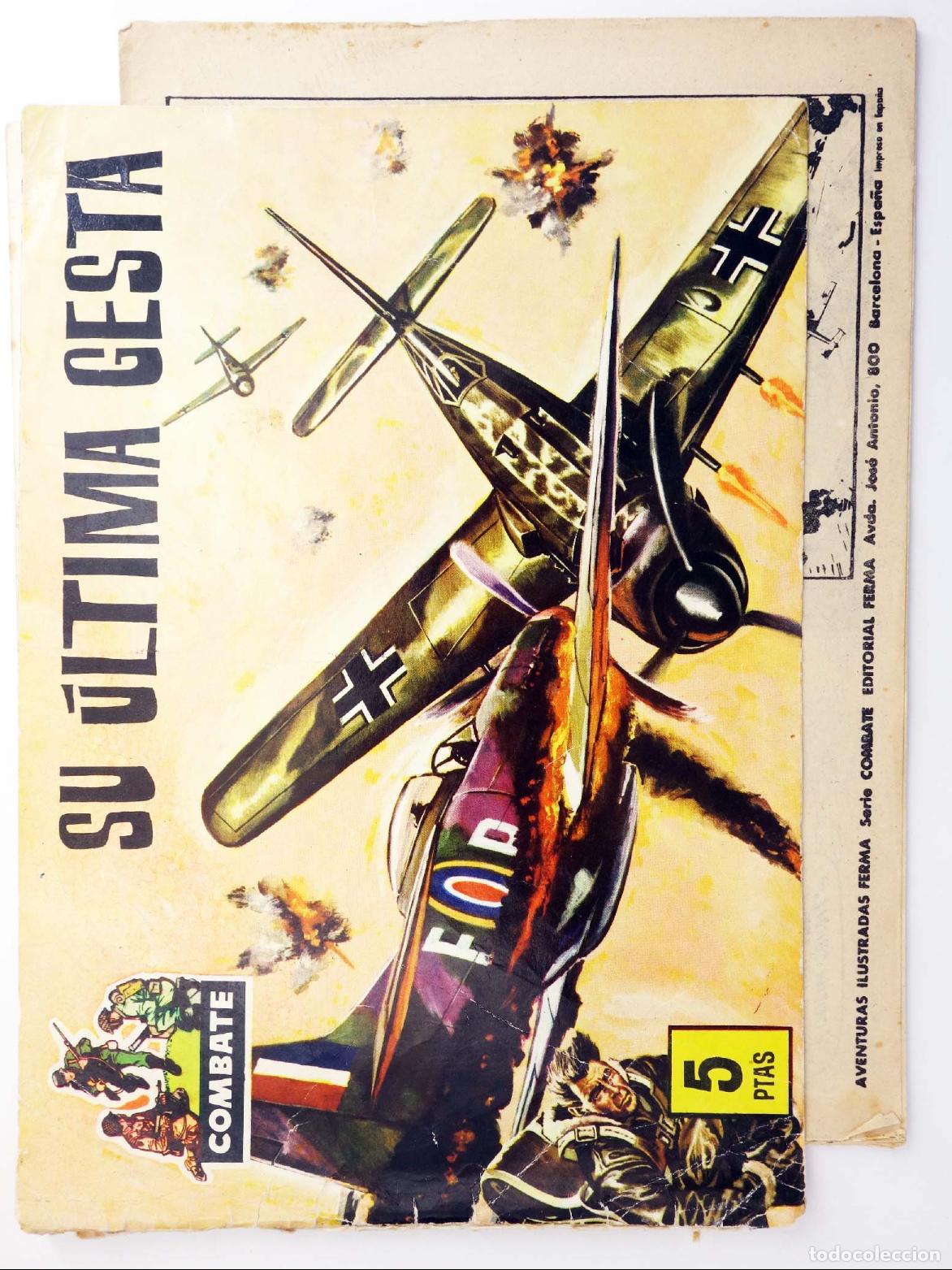 Tebeos: COMBATE 2. SU &Uacute;LTIMA GESTA. Ferma, 1963 - Foto 1