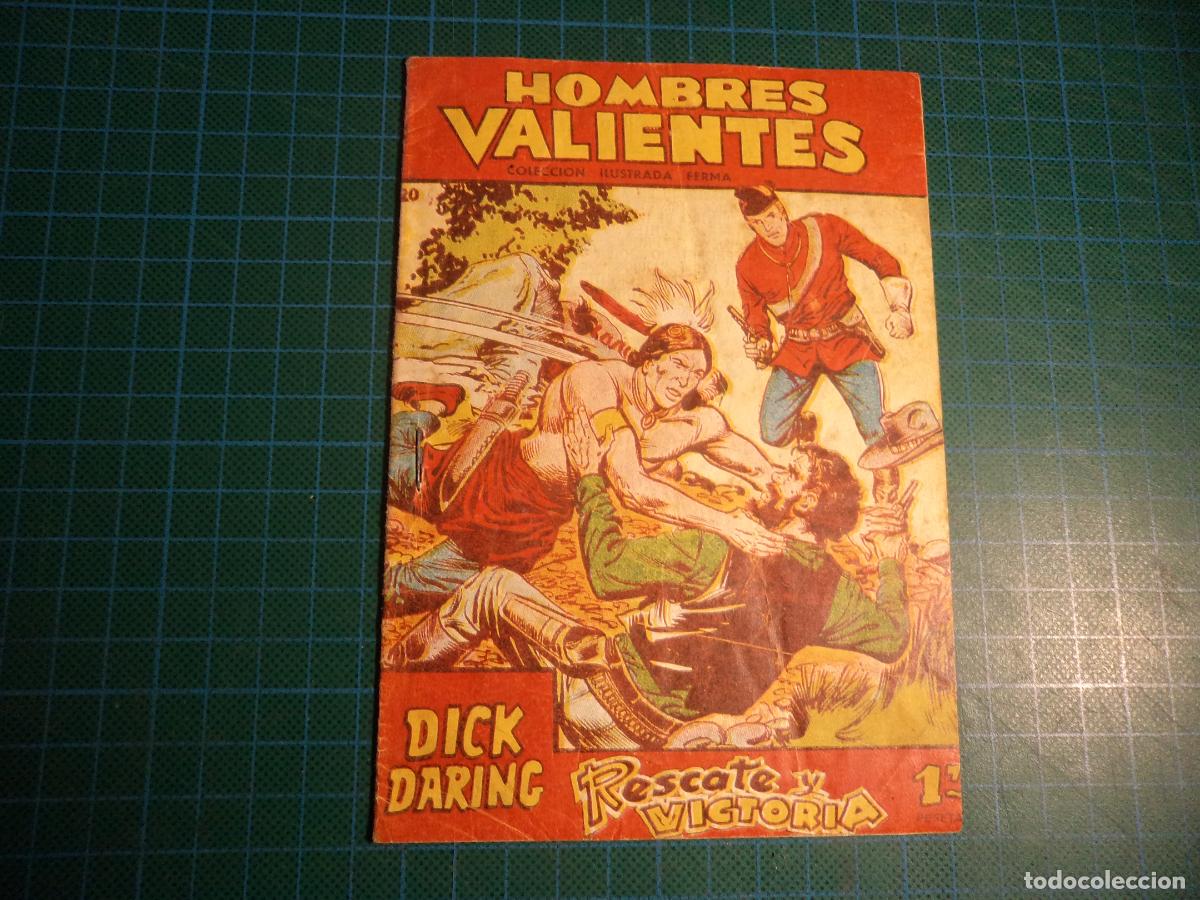 Tebeos: Hombres valientes. N&ordm; 20. Dick Daring. Ferma. - Foto 1