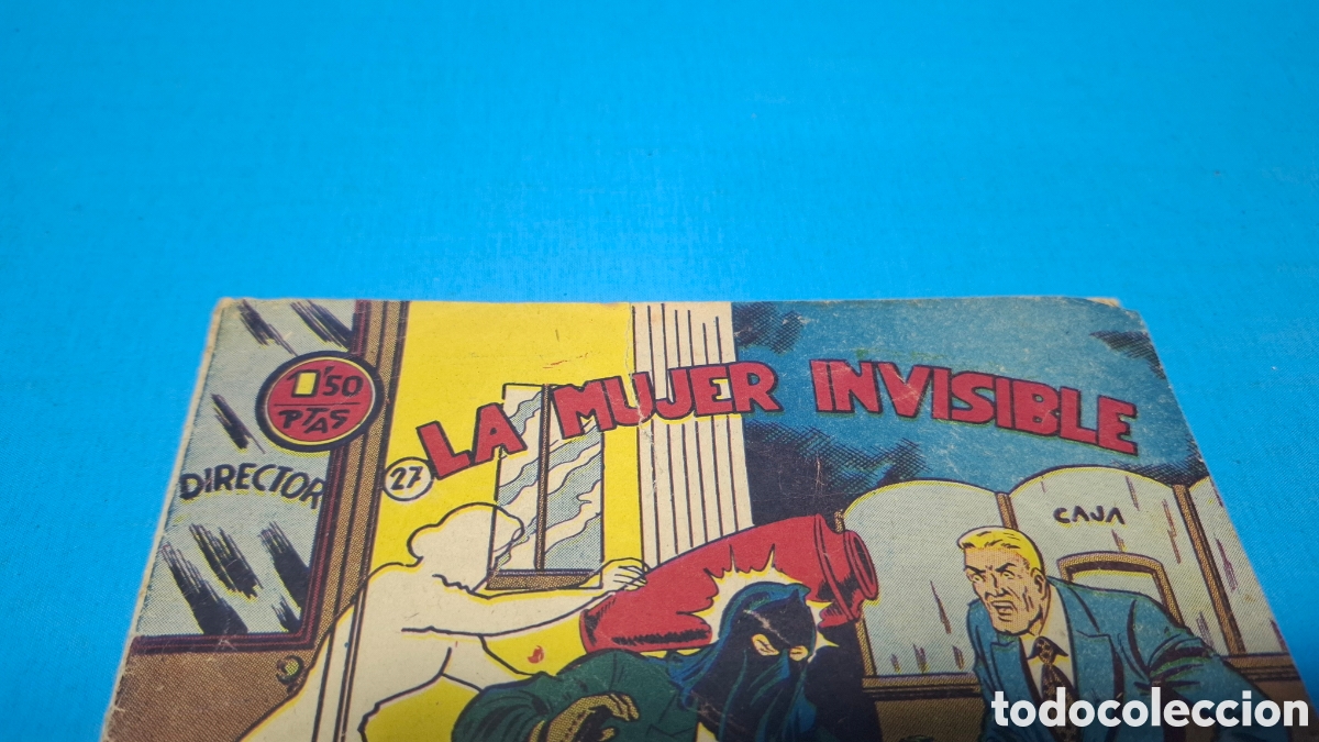 Tebeos: EL PODER INVISIBLE, N&Uacute;MERO 27 - LA MUJER INVISIBLE - FERMA - Foto 2