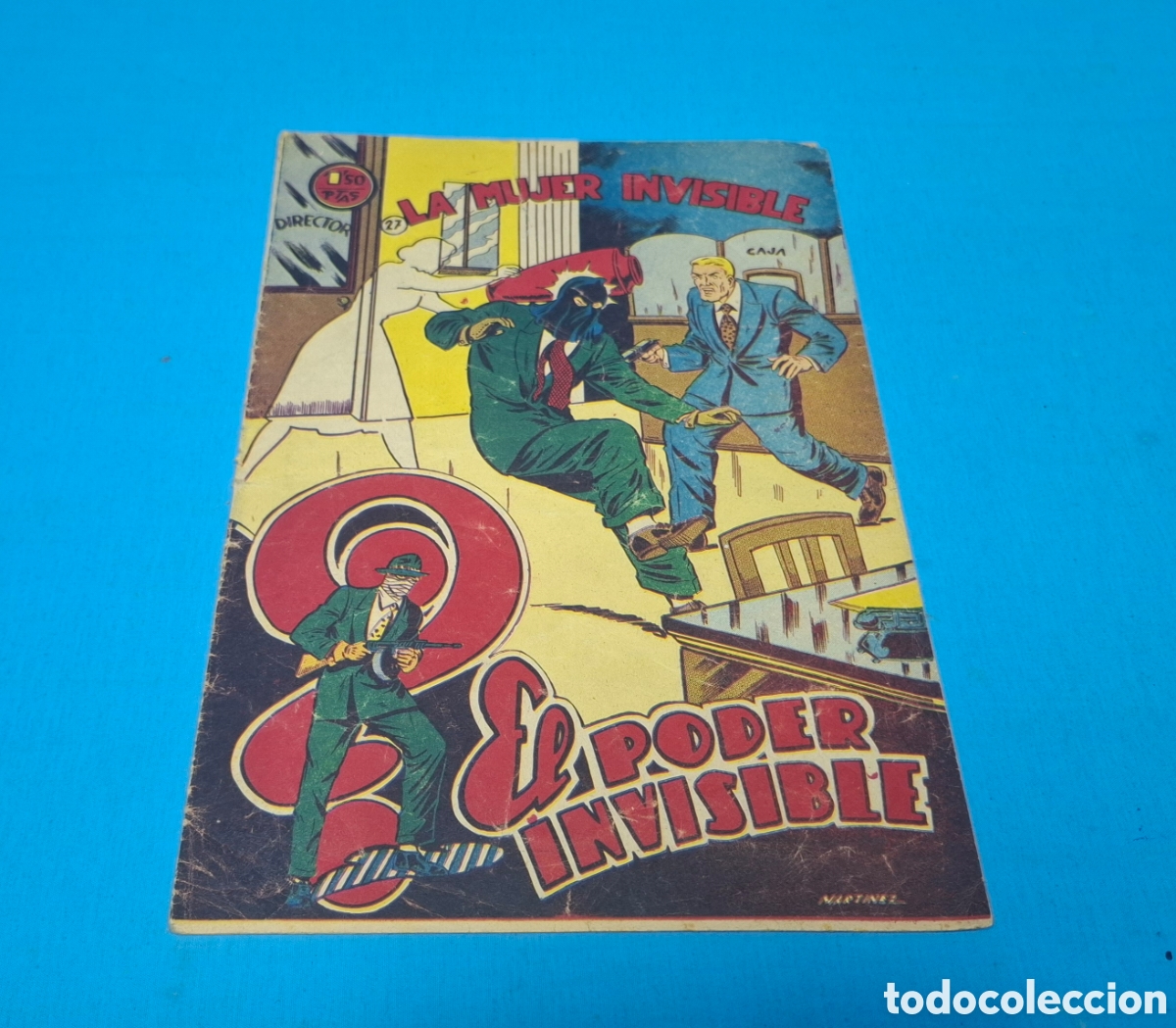 Tebeos: EL PODER INVISIBLE, N&Uacute;MERO 27 - LA MUJER INVISIBLE - FERMA - Foto 1