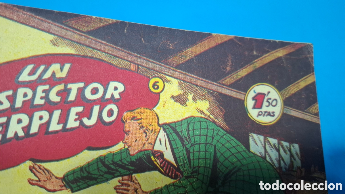 Tebeos: EL PODER INVISIBLE, N&Uacute;MERO 6 - UN INSPECTOR PERPLEJO - FERMA - Foto 2