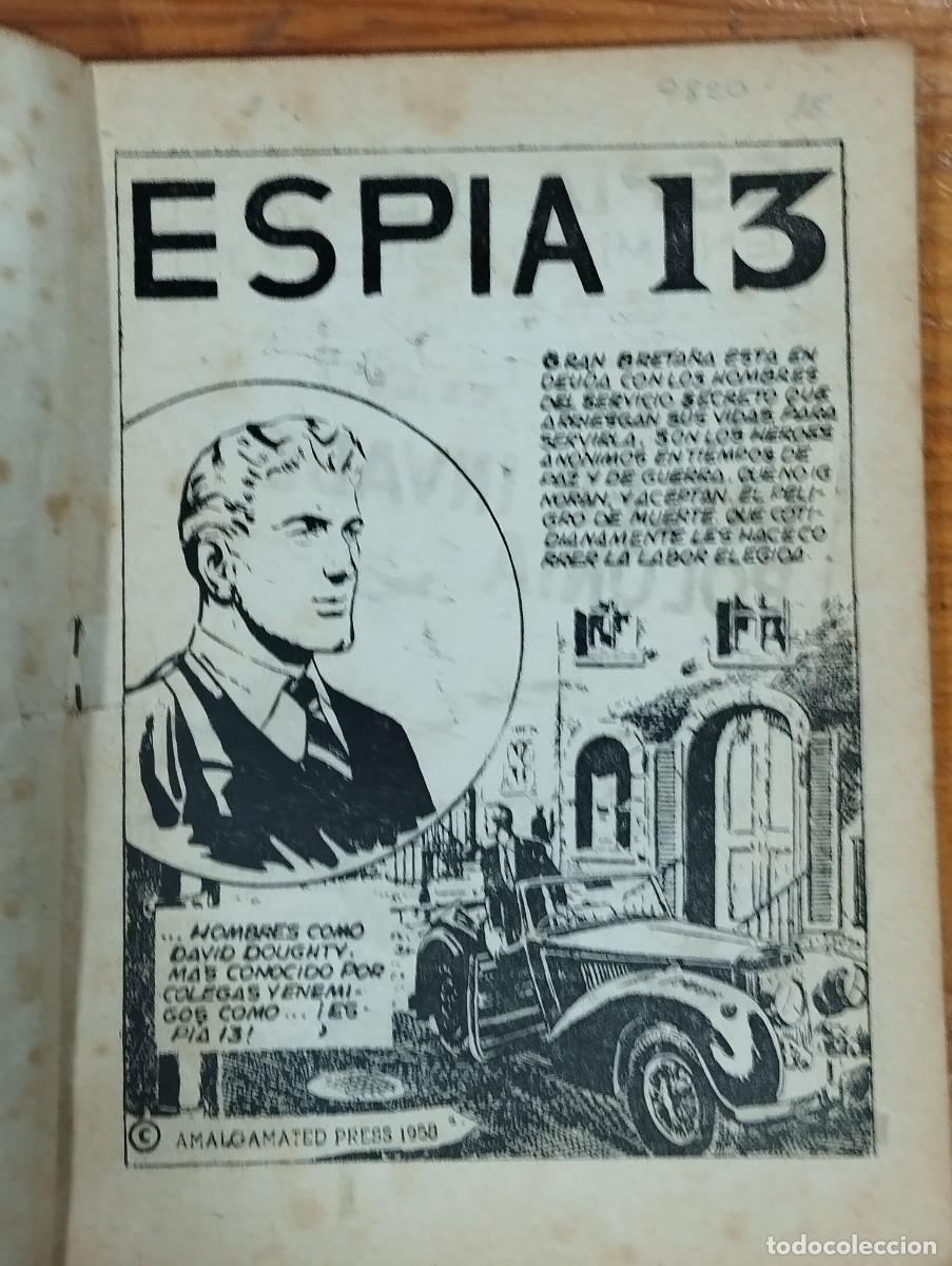 Tebeos: ESPIA 13. AVENTURAS ILUSTRADAS. Ed. FERMA. - Foto 2