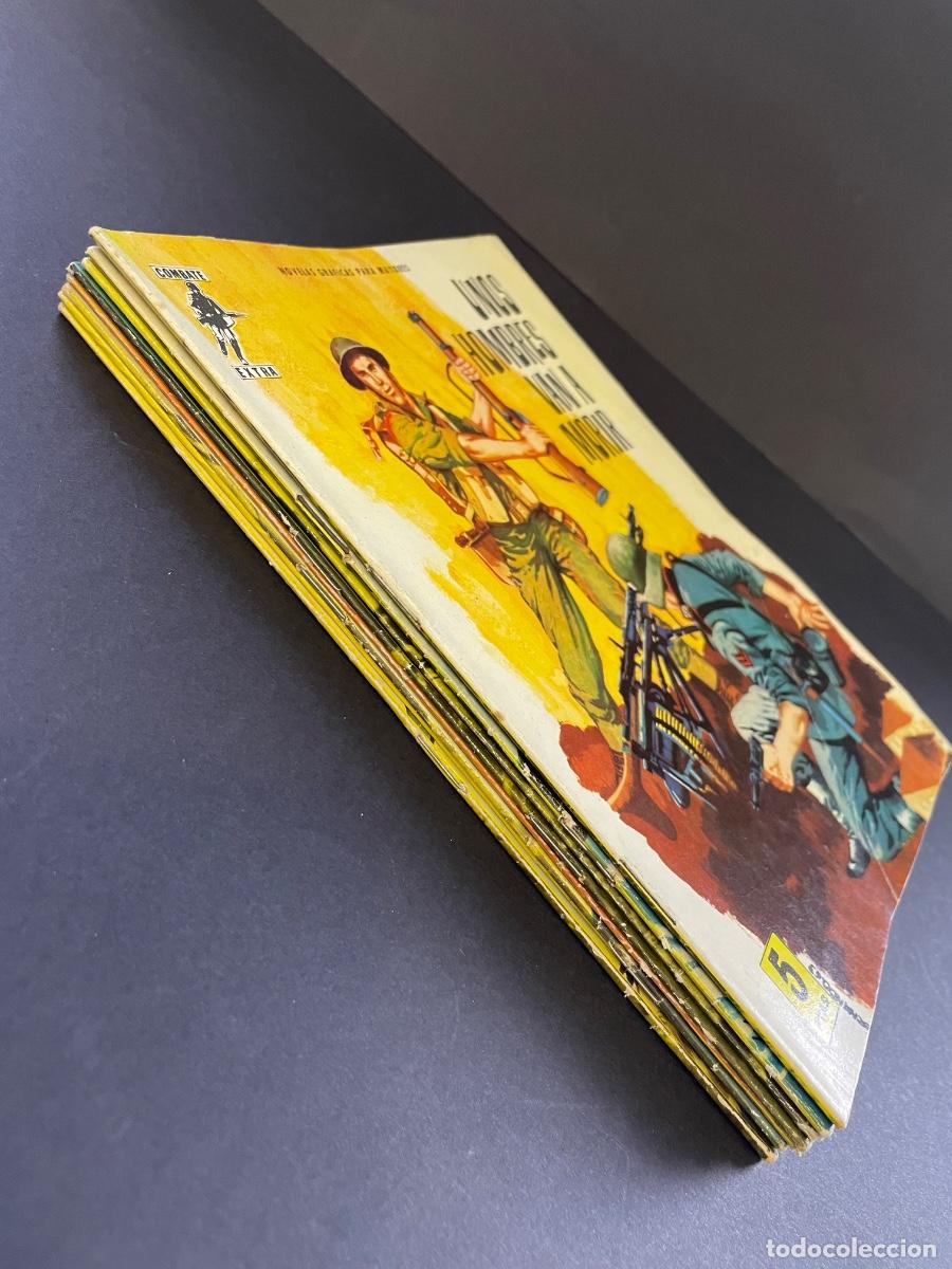 Tebeos: Combate Extra - Colecci&oacute;n Completa 8 n&uacute;meros - Editorial Ferma 1963 - Original - Foto 2