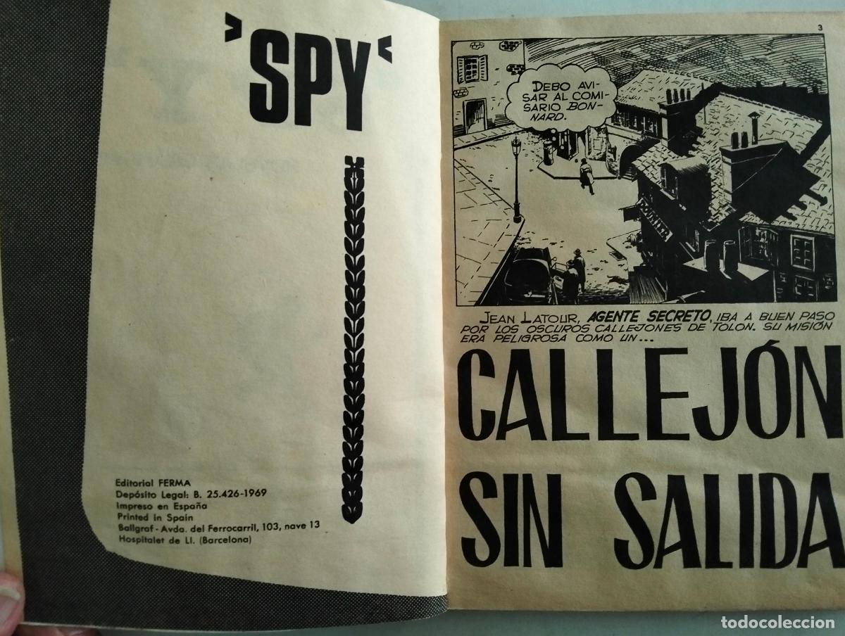Tebeos: COLECCION SPY EXTRA, N&ordm; 9, EDITORIAL FERMA, A&Ntilde;O 1969 - Foto 2