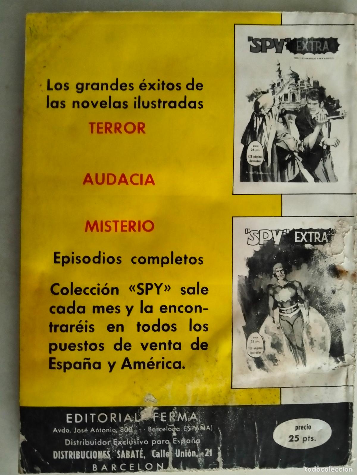 Tebeos: COLECCION SPY EXTRA, N&ordm; 9, EDITORIAL FERMA, A&Ntilde;O 1969 - Foto 3