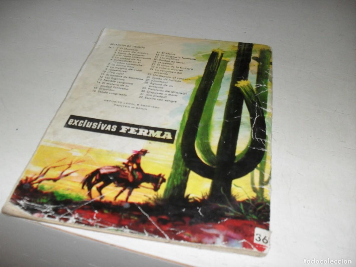 Tebeos: GRAN OESTE N&ordm; 36 EL CAZADOR IMPLACABLE,(DE 441).FERMA,1961 - Foto 2
