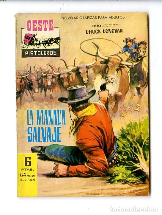 Tebeos: Oeste / Cheyenne - Pistoleros / La Manada Salvaje / N.44 - Foto 1