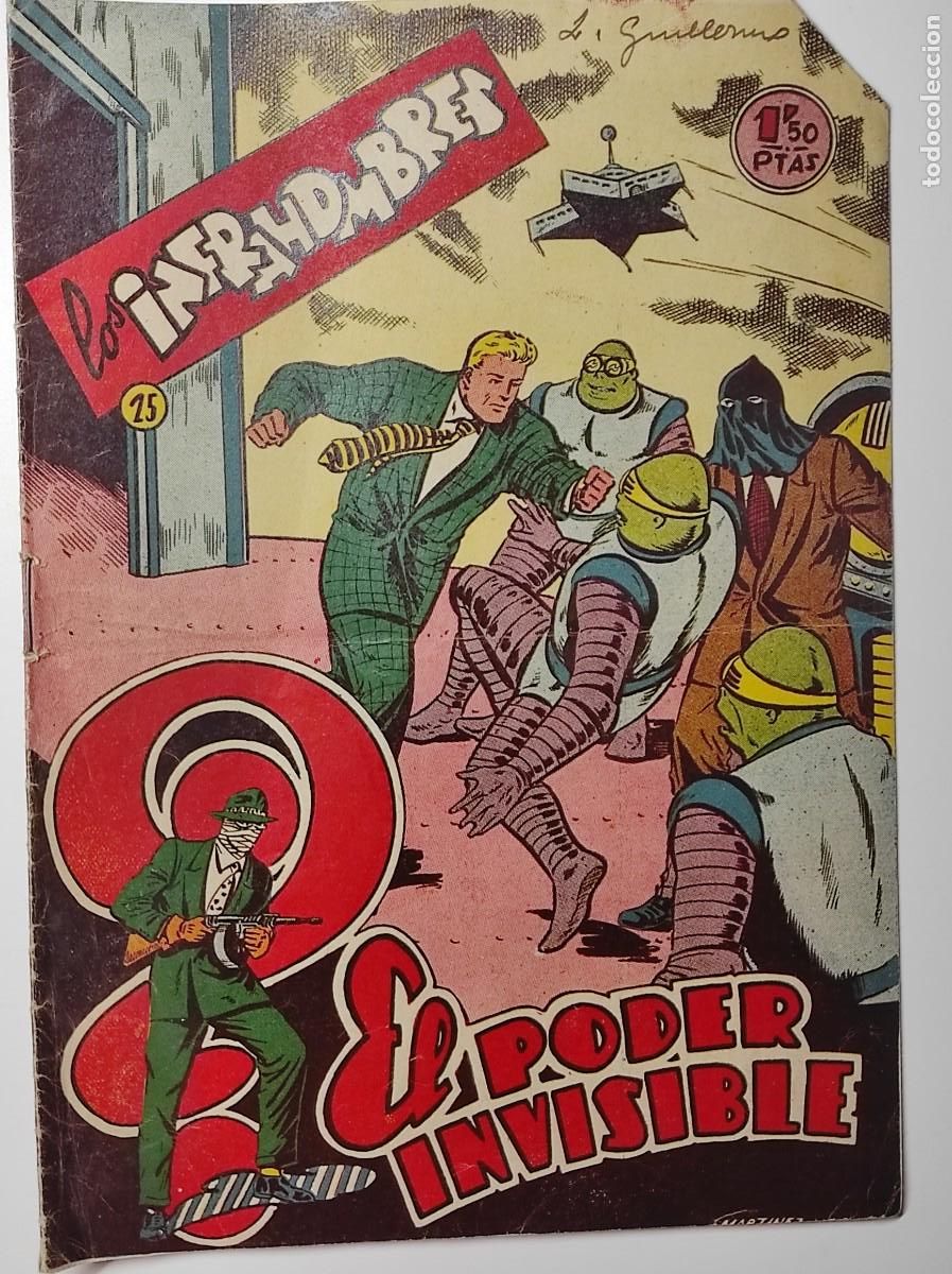 Tebeos: EL PODER INVISIBLE N&ordm; 15 - LOS INFRAHOMBRES - EXCLUSIVAS FERMA - ORIGINAL DE &Eacute;POCA - Foto 1