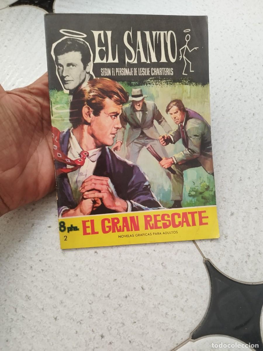 Tebeos: Antigua novela gr&aacute;fica, el santo N&deg;2. El gran eacate. - Foto 1