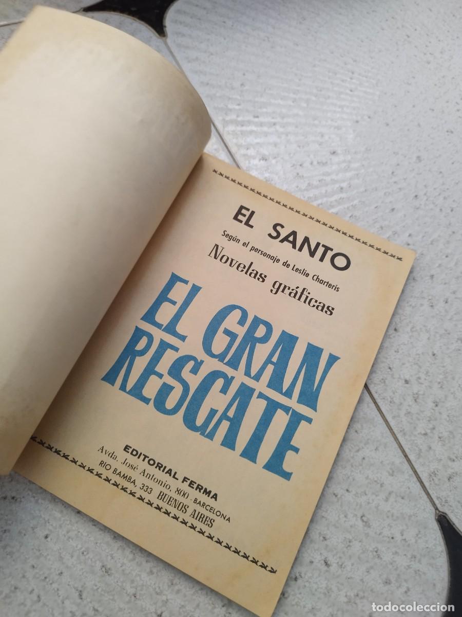 Tebeos: Antigua novela gr&aacute;fica, el santo N&deg;2. El gran eacate. - Foto 4