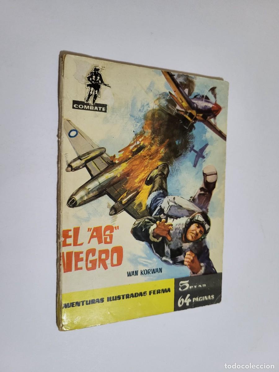 Tebeos: Combate, 17, El as negro (Ferma) Bolsa 1. - Foto 1