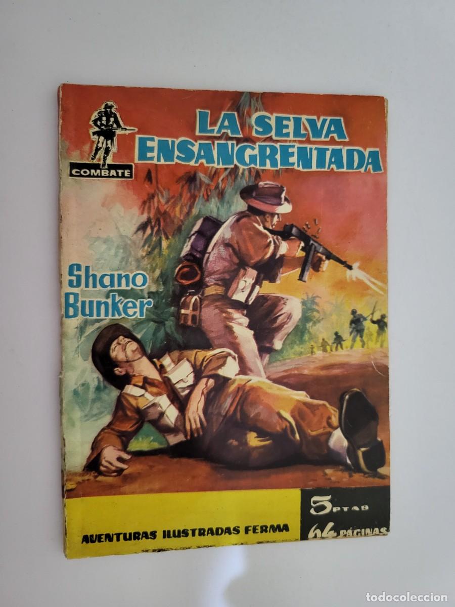Tebeos: Combate , 7, La selva ensangrentada (Ferma) Bolsa 4. - Foto 1