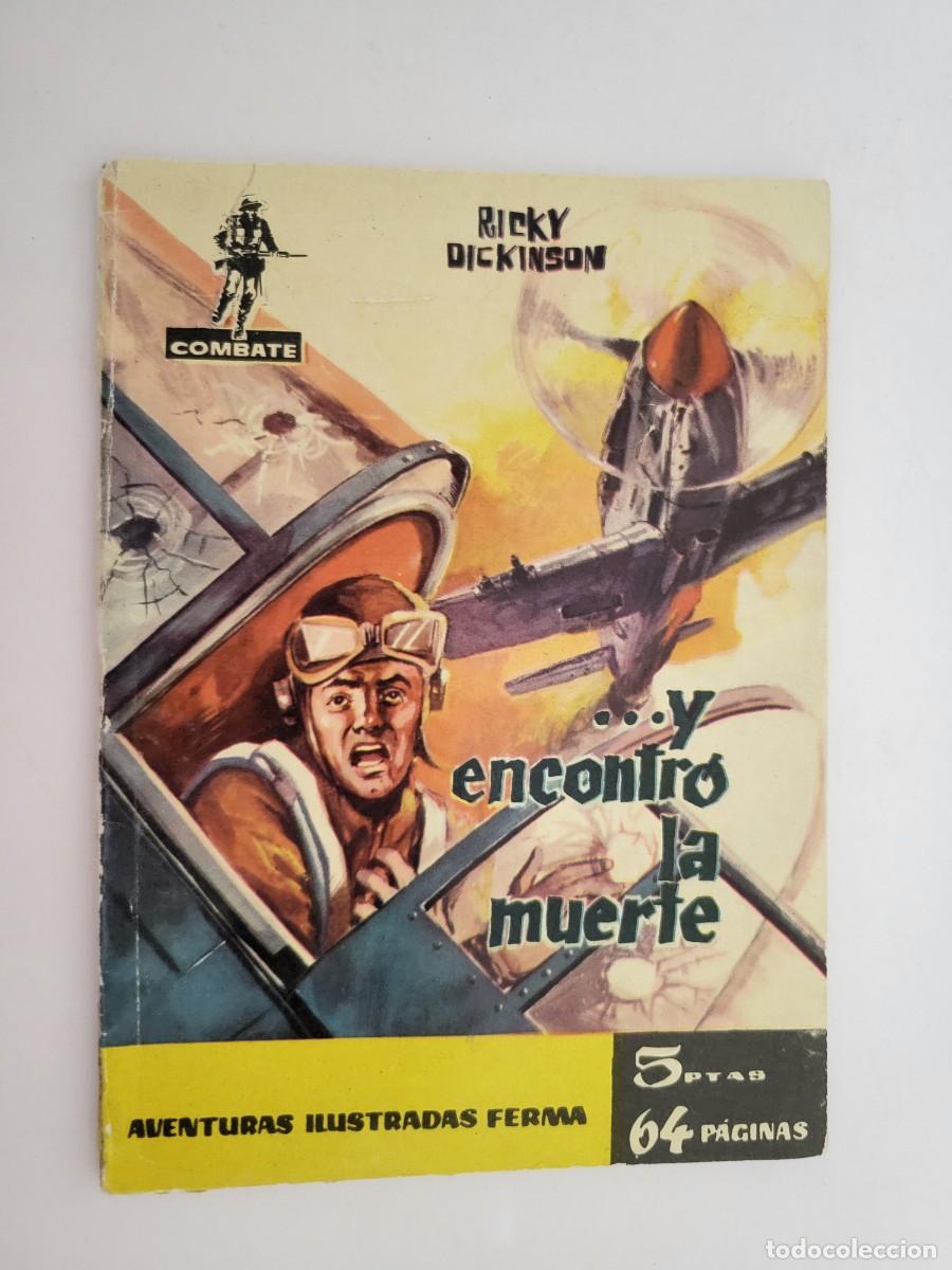 Tebeos: Combate , 8, Y encontr&oacute; la muerte (Ferma) Bolsa 5. - Foto 1