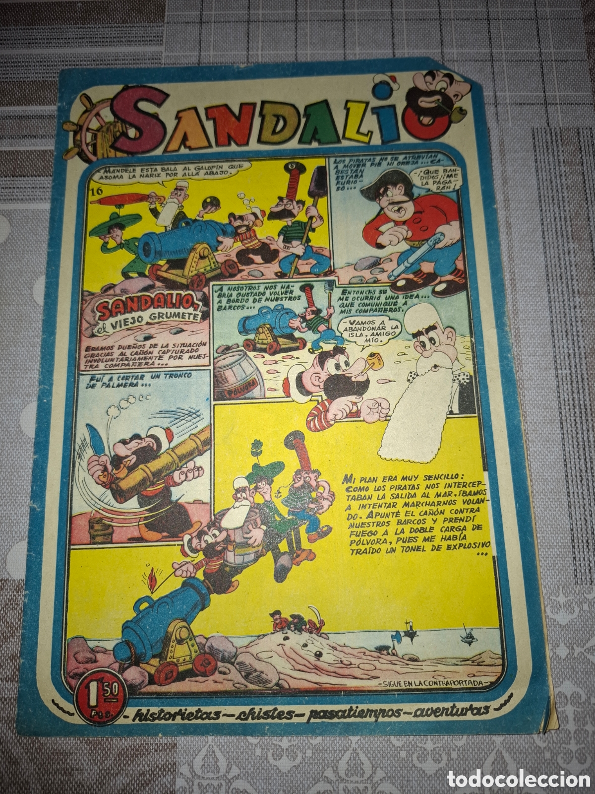 Tebeos: Sandalio n&deg; 16 , Exclusivas Ferma - Foto 1