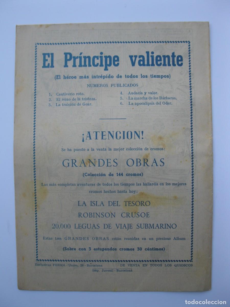 Tebeos: AVENTURAS DEL PR&Iacute;NCIPE VALIENTE - N&ordm; 6 - LA APOCALIPSIS DEL ODER - ORIGINAL - EXCLUSIVAS FERMA. - Foto 3