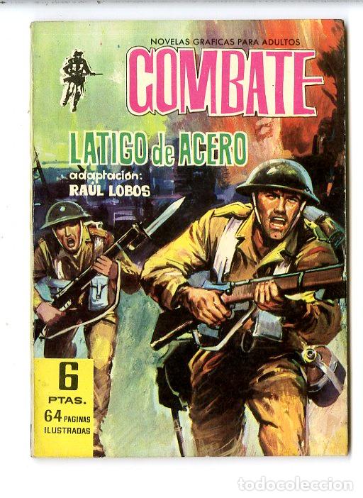Tebeos: Combate / Ra&uacute;l Lobos / Latigo de Acero / N.108 - Foto 1