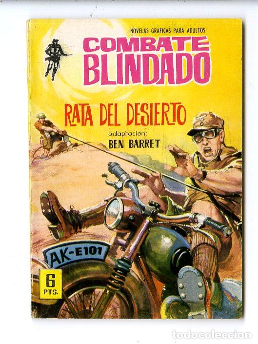 Tebeos: Combate Blindado / Ben Barret / Rata del Desierto / N.147 - Foto 1