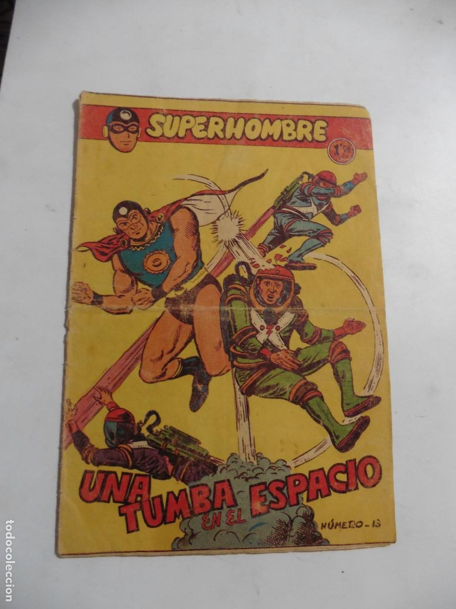 Tebeos: SUPERHOMBRE N-9-13-4- E.FERMA ORIGINAL 17X24 - Foto 3