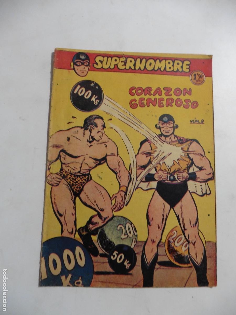 Tebeos: SUPERHOMBRE N-9-13-4- E.FERMA ORIGINAL 17X24 - Foto 5