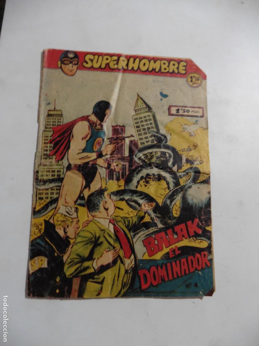 Tebeos: SUPERHOMBRE N-9-13-4- E.FERMA ORIGINAL 17X24 - Foto 7