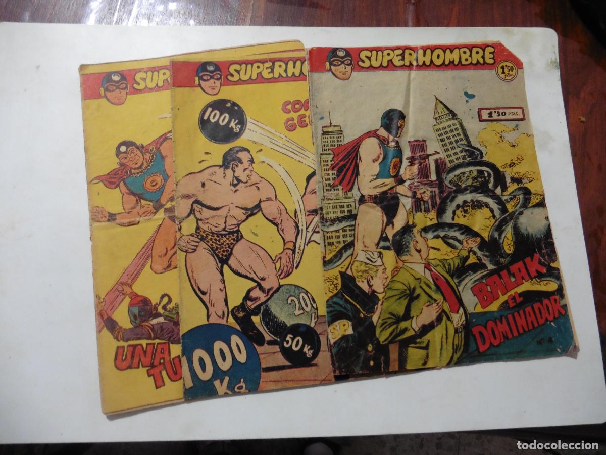 Tebeos: SUPERHOMBRE N-9-13-4- E.FERMA ORIGINAL 17X24 - Foto 1