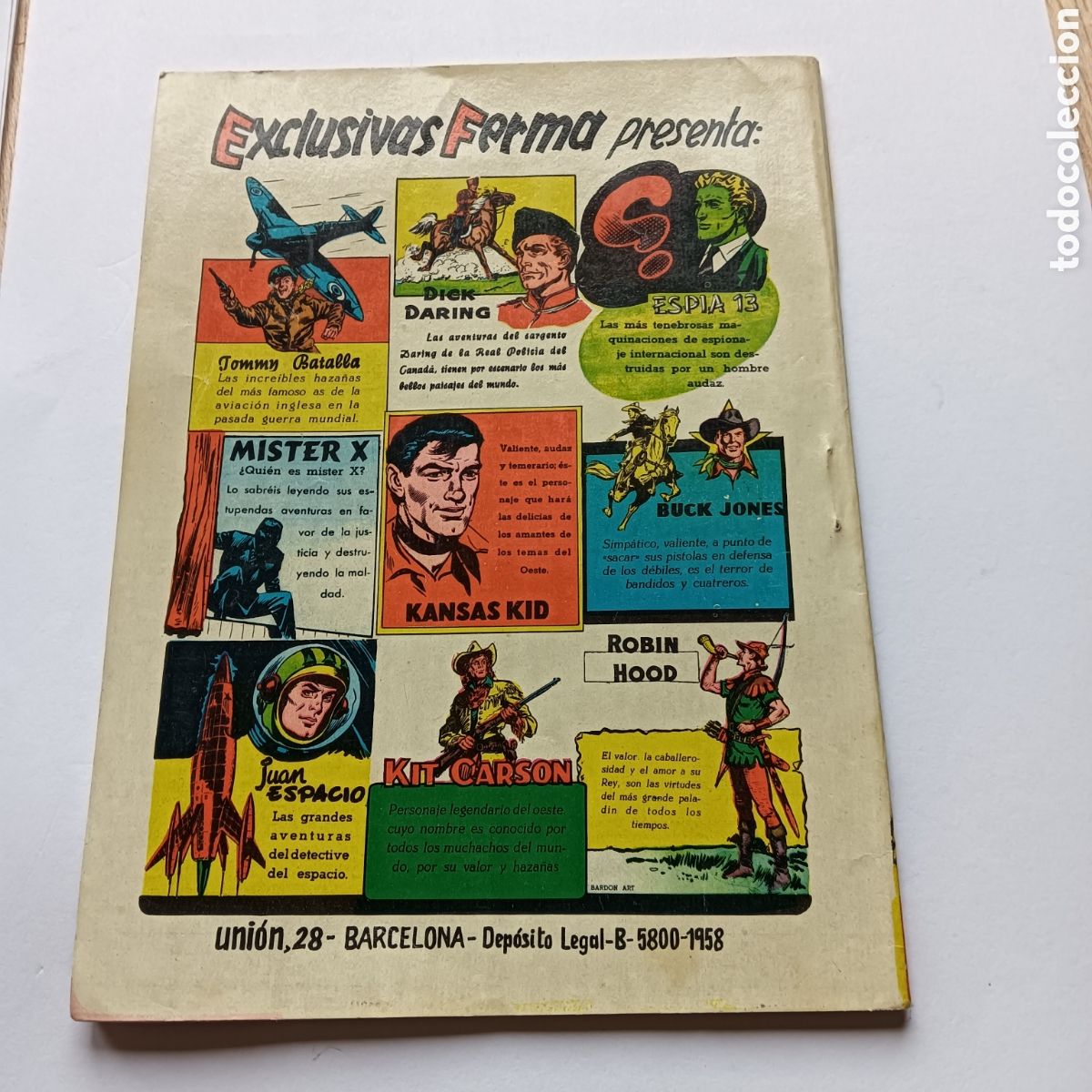 Tebeos: COLECCI&Oacute;N ILUSTRADA FERMA NUM 1 JESSE JAMES - Foto 2