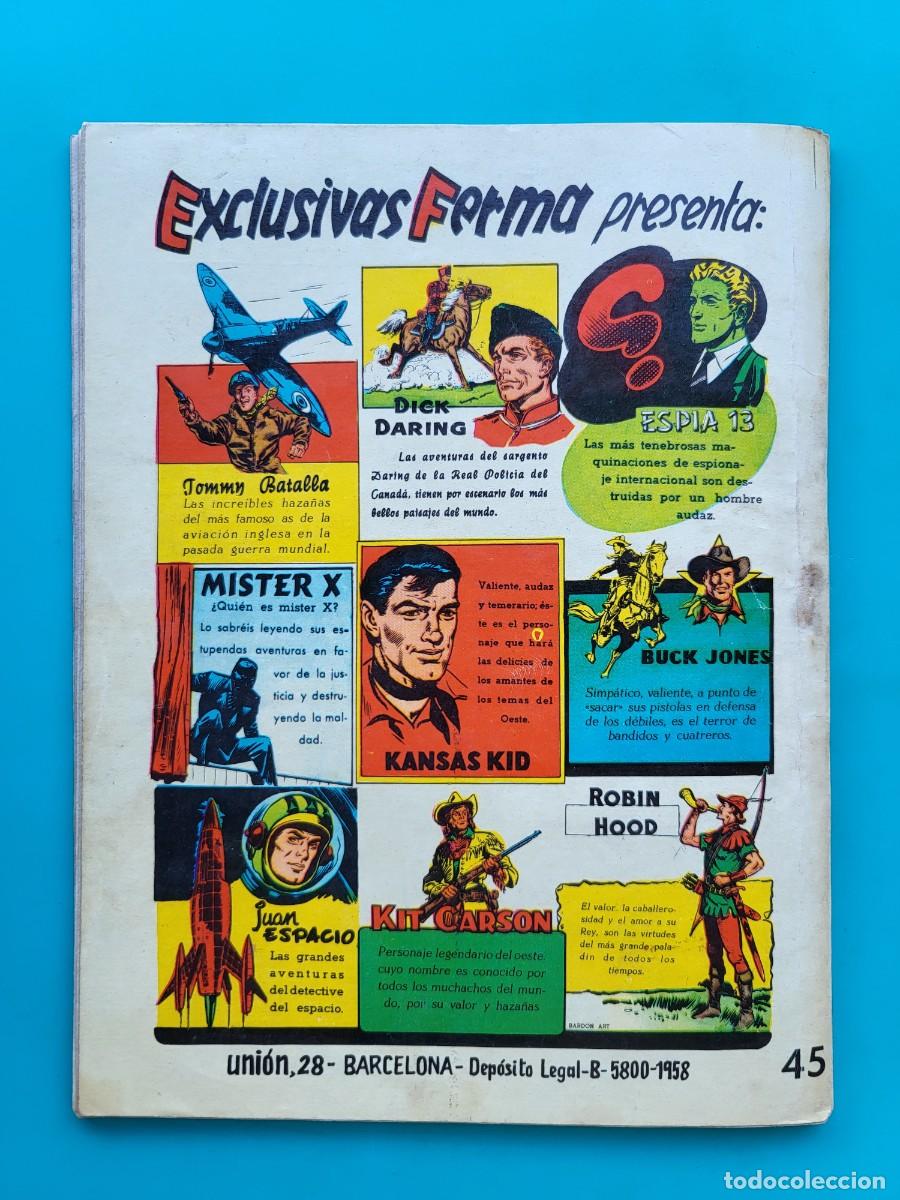 Tebeos: Colecci&oacute;n ilustrada ferma, 45 , Buck Jones. - Foto 2