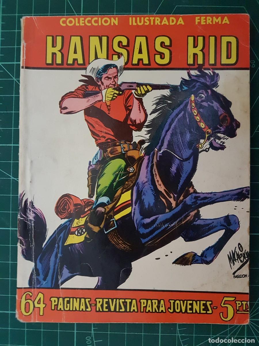 Tebeos: Colecci&oacute;n ilustrada ferma, 60 , Kansas Kid. - Foto 1