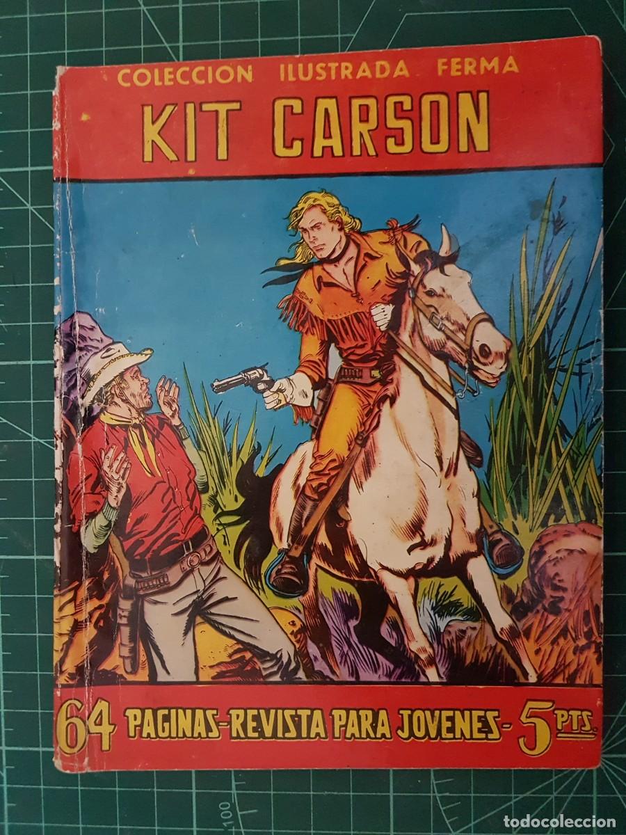 Tebeos: Colecci&oacute;n ilustrada ferma, 62 , Kit Karson. - Foto 1