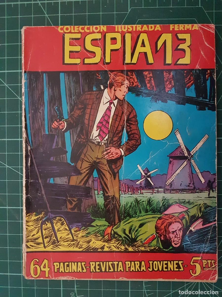 Tebeos: Colecci&oacute;n ilustrada ferma, 54 , Espia 13. - Foto 1