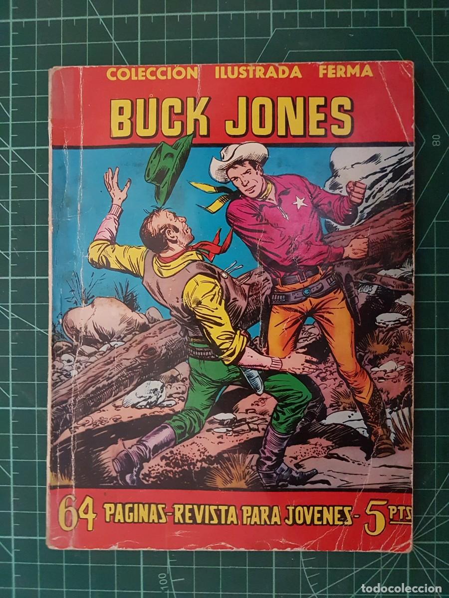 Tebeos: Colecci&oacute;n ilustrada ferma, 56 , Buck Jones. - Foto 1