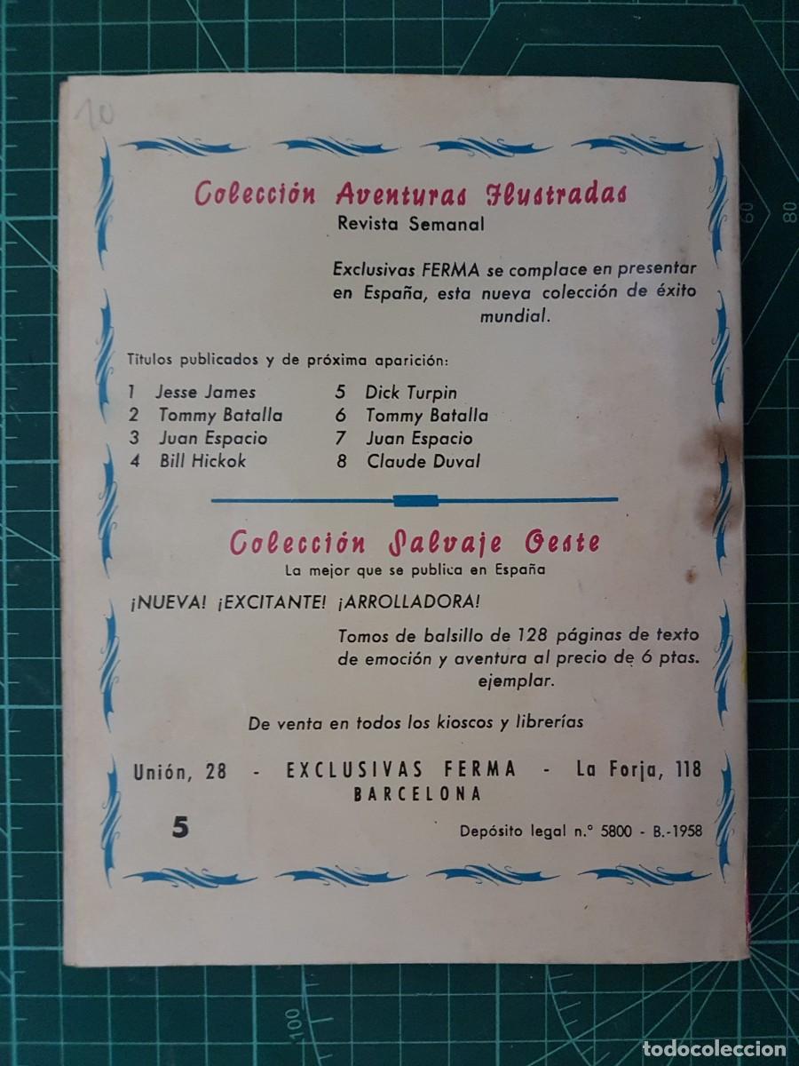 Tebeos: Colecci&oacute;n ilustrada ferma, 5 , Dick Turpin. - Foto 2