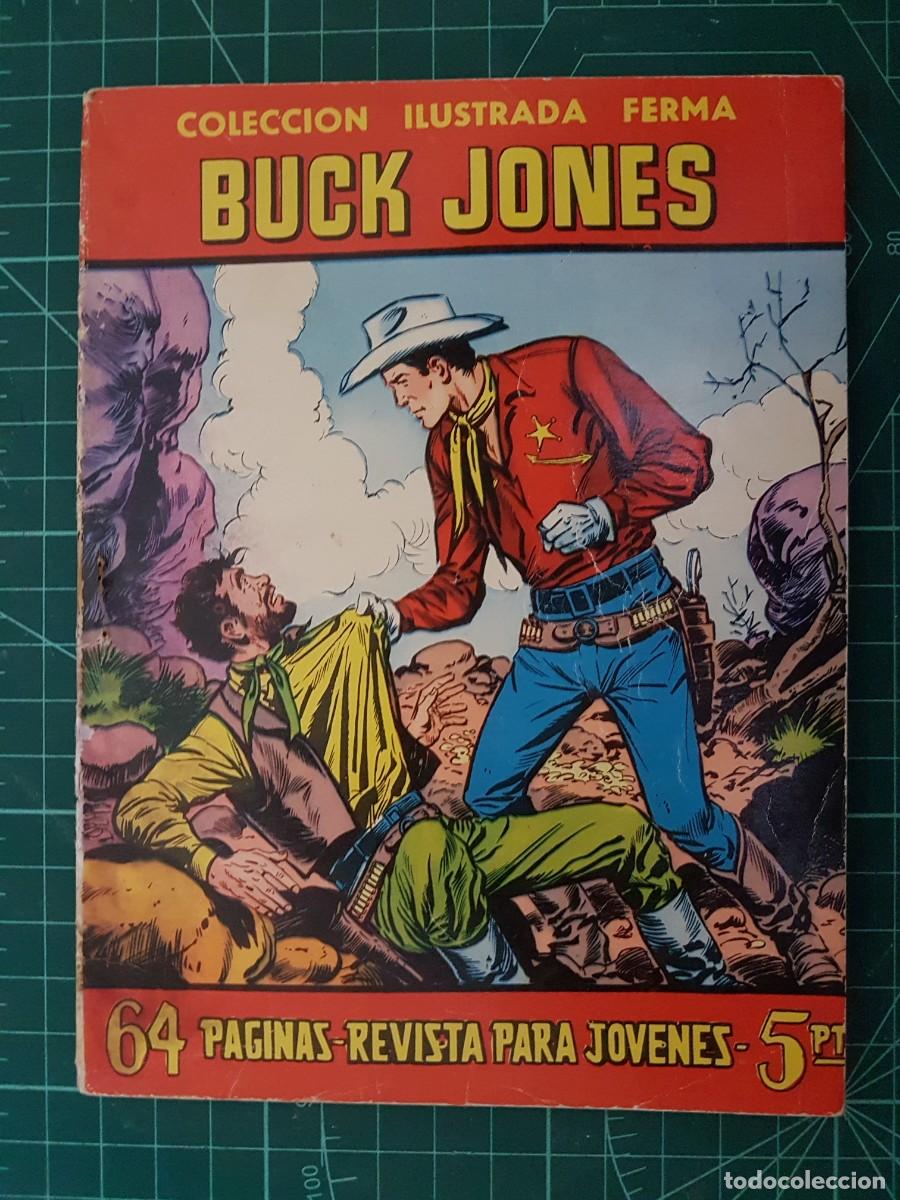 Tebeos: Colecci&oacute;n ilustrada ferma, 51 , Buck Jones. - Foto 1