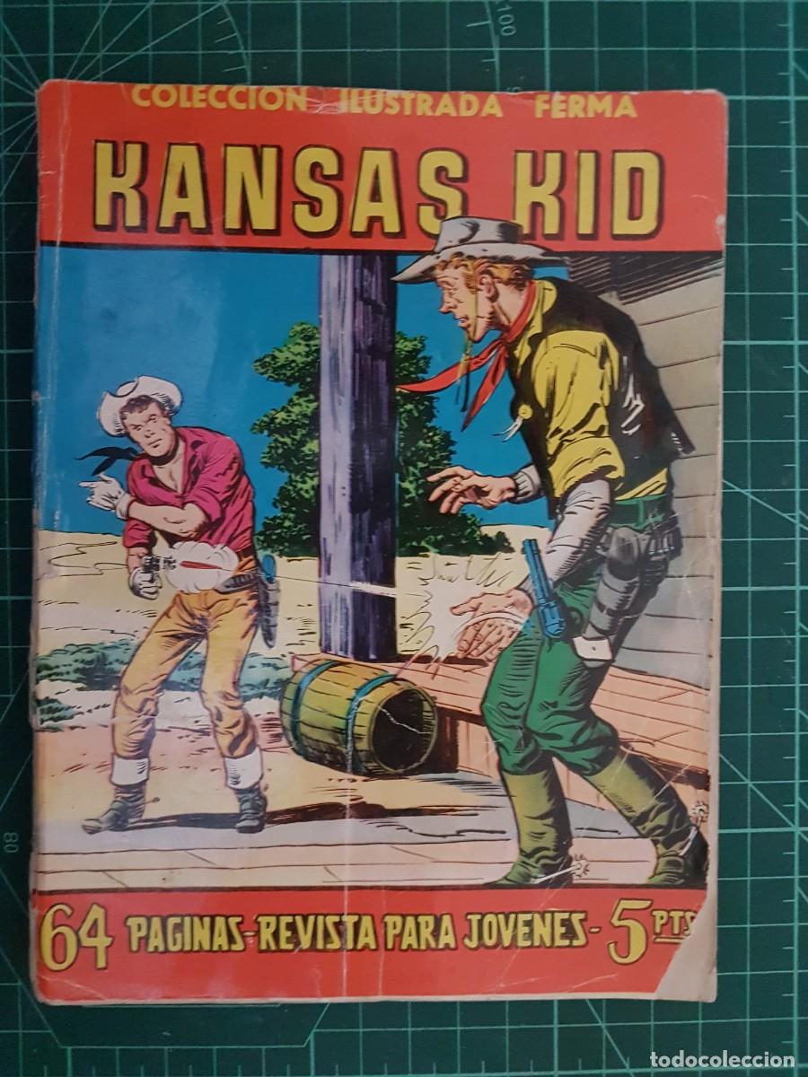 Tebeos: Colecci&oacute;n ilustrada ferma, 68 , Kansas Kid. - Foto 1