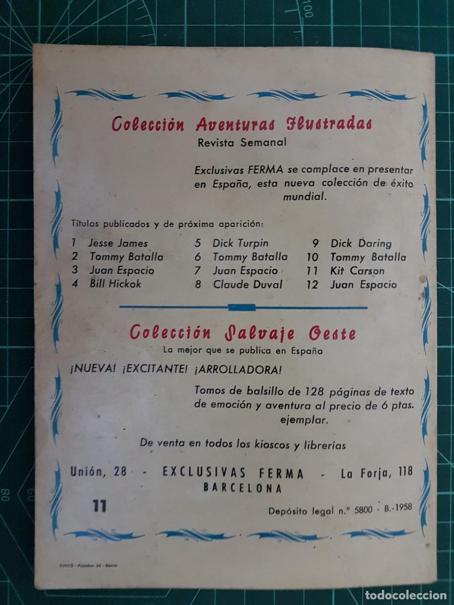 Tebeos: Colecci&oacute;n ilustrada ferma , 11, Kit Carson. - Foto 2