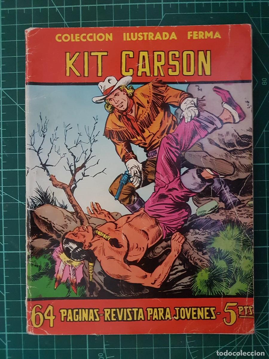 Tebeos: Colecci&oacute;n ilustrada ferma , 55, Kit Carson. - Foto 1