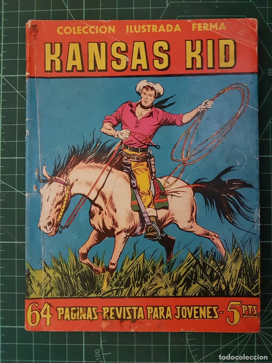 Tebeos: Colecci&oacute;n ilustrada ferma , 67, Kansas Kid. - Foto 1